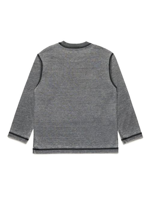 T-shirt bambino maniche lunghe DIESEL KIDS | J020440CKABK900